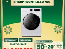 Mesin Cuci Front Load 7KG Hanya Rp 4 Jutaan di Transmart Full Day Sale
