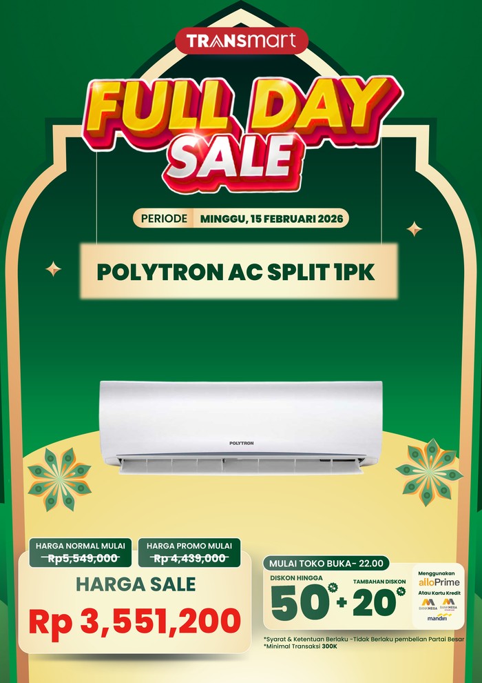 Transmart full day sale