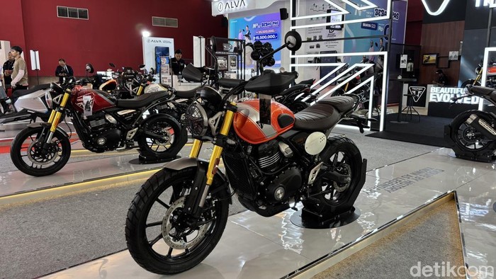 Triumph Scrambler 400X resmi meluncur di Indonesia International Motor Show 2026