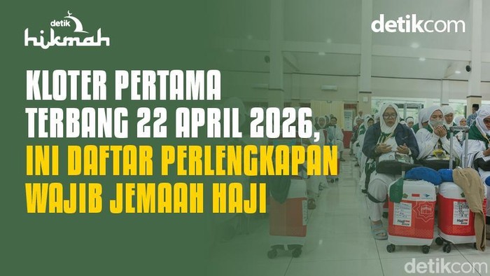 Infografis Daftar Perlengkapan Wajib Jemaah Haji