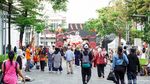 Diserbu Pengunjung, Kota Tua Jakarta Ramai Jelang Jakarta Light Festival