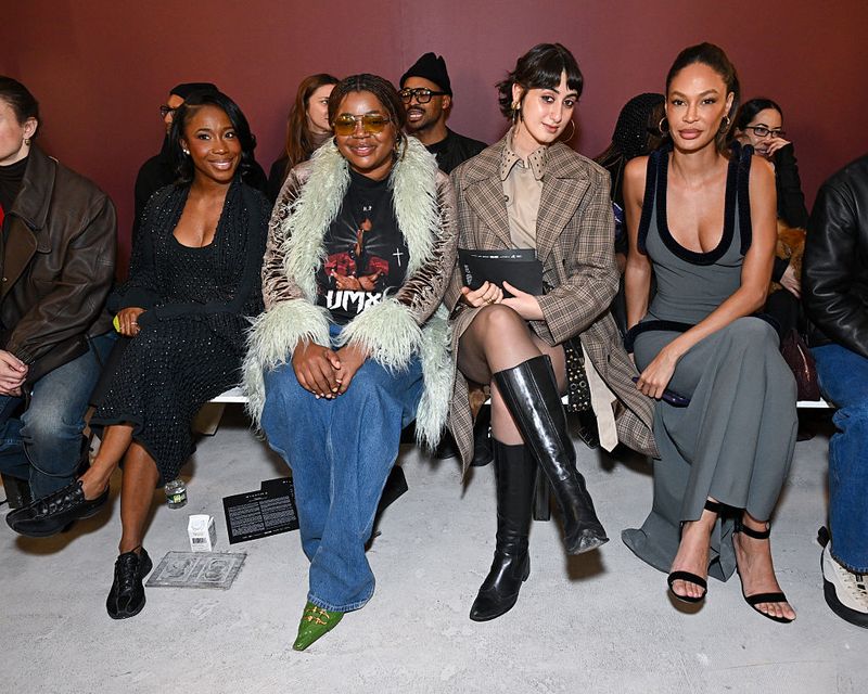 Rama Duwaji at the Diotima fashion show as part of RTW Fall 2026 on February 15, 2026 in New York, New York. (Photo by Gilbert Flores/WWD via Getty Images)