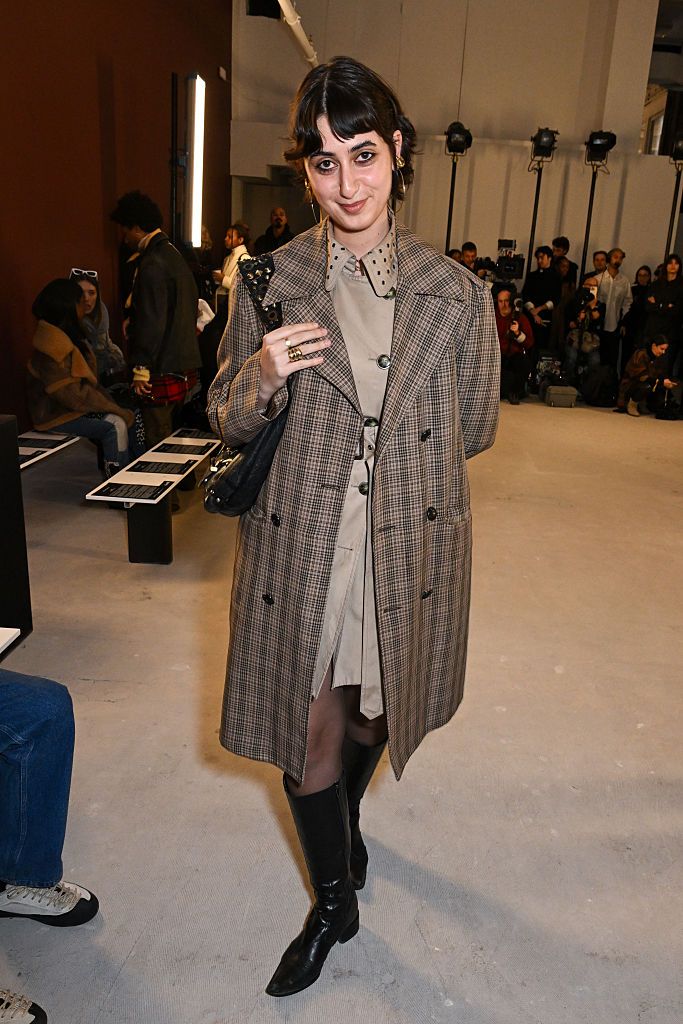 Rama Duwaji at the Diotima fashion show as part of RTW Fall 2026 on February 15, 2026 in New York, New York. (Photo by Gilbert Flores/WWD via Getty Images)
