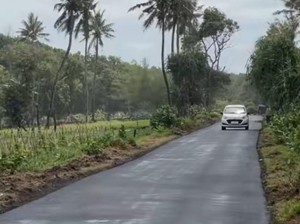 Hampir 10 Tahun Rusak, Jalan Lampon Banyuwangi Kini Mulus