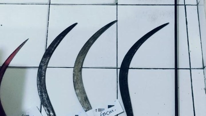 Klitih berbuat onar di Jetis, Bantul.