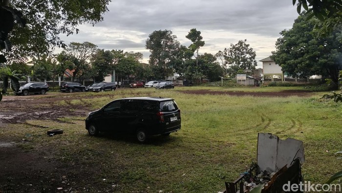 Lahan yang diproyeksikan menjadi Rusunami Sadang Serang, Kota Bandung.