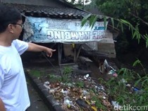 3 Warung di Demak Ijo Klaten Ambruk Tergerus Longsor