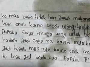 Haru Siswi MTs di Sigi Minta Menu Spesial MBG untuk Kado Ultah Ayahnya