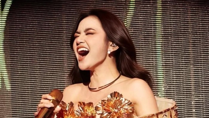 Penampilan Mahalini di Konser KOMA