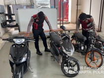 Polres Bogor Patroli Keamanan Jelang Ramadan, Sita Motor Berknalpot Brong