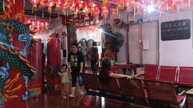 Polres Metro Jaksel bersama stakeholder lain melaksanakan pengamanan terpadu terkait warga yang beribadah dan merayakan Tahun Baru Imlek. (dok Istimewa)