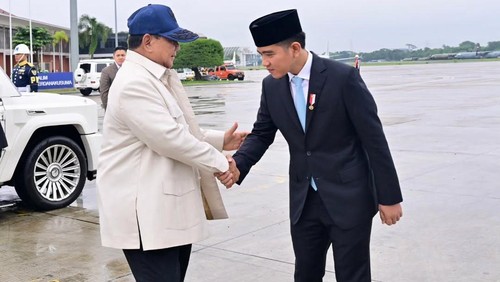 Prabowo berangkat ke Amerika Serikat