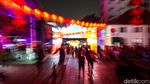 Ribuan Warga Padati Jakarta Light Festival di Kota Tua