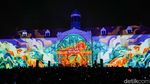 Ribuan Warga Padati Jakarta Light Festival di Kota Tua