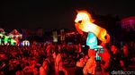 Ribuan Warga Padati Jakarta Light Festival di Kota Tua