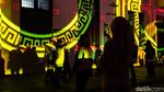Ribuan Warga Padati Jakarta Light Festival di Kota Tua