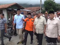 Ketua MPR Minta Huntara untuk Korban Tanah Gerak Tegal Segera Disiapkan