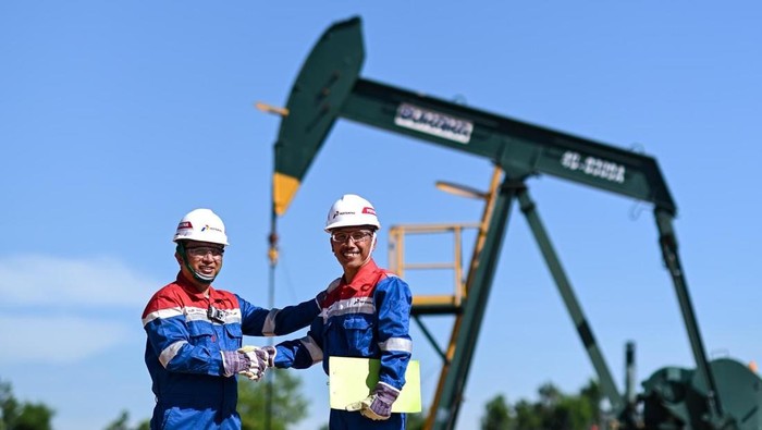 Uji Coba Pertama, Sumur Libo SE #86 Pertamina Hulu Rokan Hasilkan 1.274 Barel per Hari