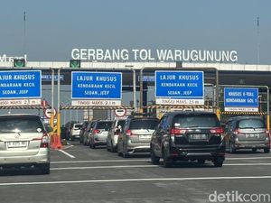149 Ribu Kendaraan Keluar-Masuk Surabaya Lewat Tol Saat Long Weekend