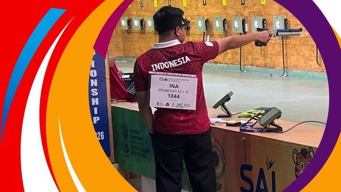 Atlet menembak Indonesia di Asian Rifle/Pistol Championship 2026, New Delhi, India (Dok instagram @kemenpora)