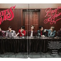 Dalam interview bersama GQ, RM buka suara soal tekanan yang ia rasakan sebagai leader BTS. Bahkan saat live streaming Weverse pada Desember 2025, ia bilang sudah “ribuan kali” untuk membubarkan grup. Namun mereka memilih tetap bertahan dan saling backup satu sama lain. Foto: dok. GQ