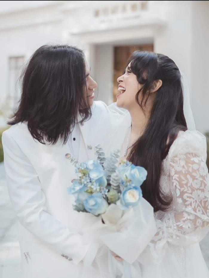 Ayushita dan Gerald Situmorang nikah.