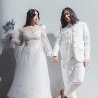 Menikah Diam-diam, Ini Gaya Ayushita Jadi Pengantin Bohemian