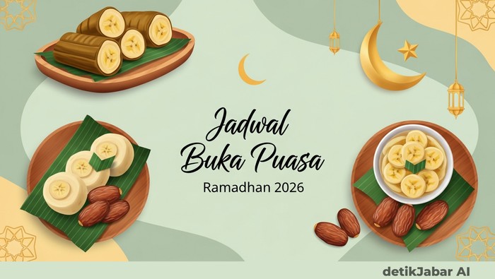 Ilustrasi Jadwal Buka Puasa di Cirebon dan Indramayu Ramadhan 2026.