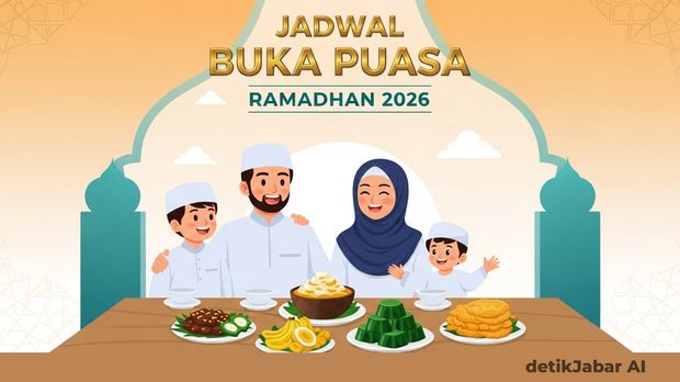 Ilustrasi Jadwal Buka Puasa Jawa Barat 2026