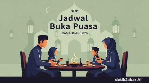 Ilustrasi Jadwal Buka Puasa Jawa Barat 2026