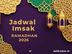 Waktu Imsak Sukabumi dan Cianjur, Senin 23 Februari 2026