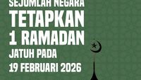 Penetapan 1 Ramadan di Sejumlah Negara