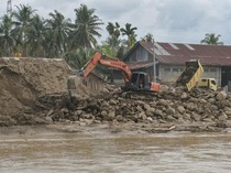 Infrastruktur Pengendali Banjir Dibangun di Krueng Meureudu