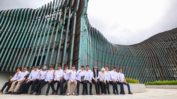 Komisi VI DPR RI menyampaikan dukungan kuat terhadap pembangunan Ibu Kota Nusantara (IKN) dengan meninjau langsung progres pembangunan IKN Tahap II pada Kamis (29/01/2026). (Dok. Humas Otorita IKN)