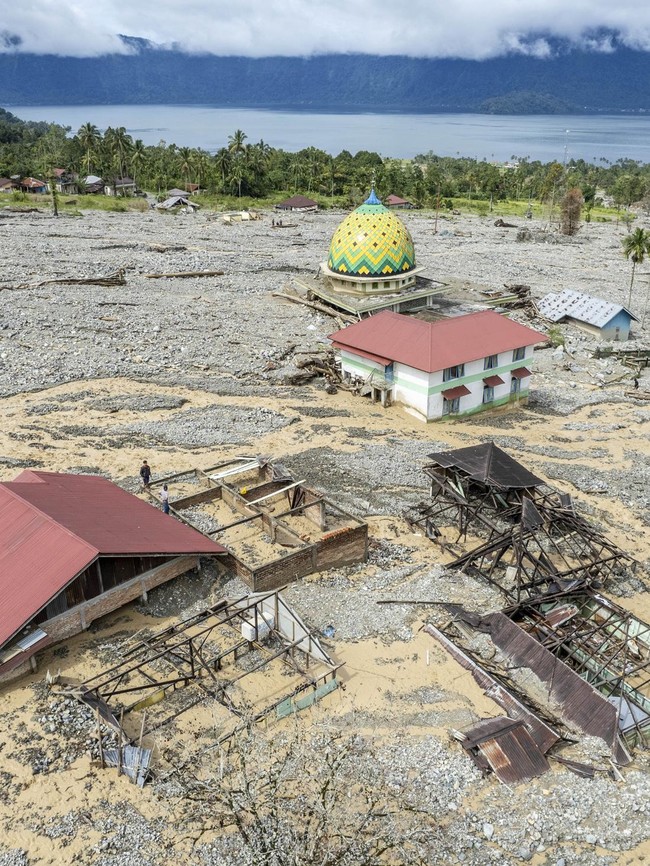 Kondisi Nagari Sungai Batang Pascabanjir Susulan