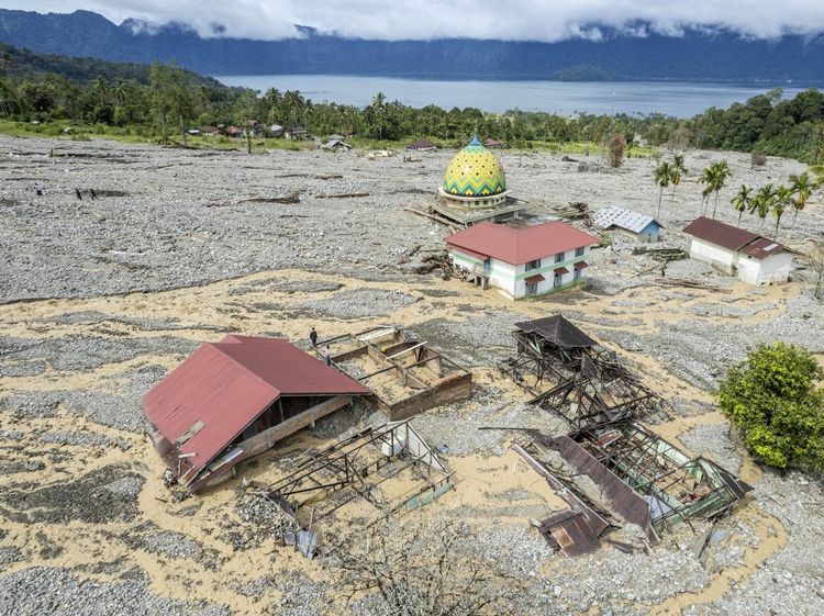Kondisi Nagari Sungai Batang Pascabanjir Susulan