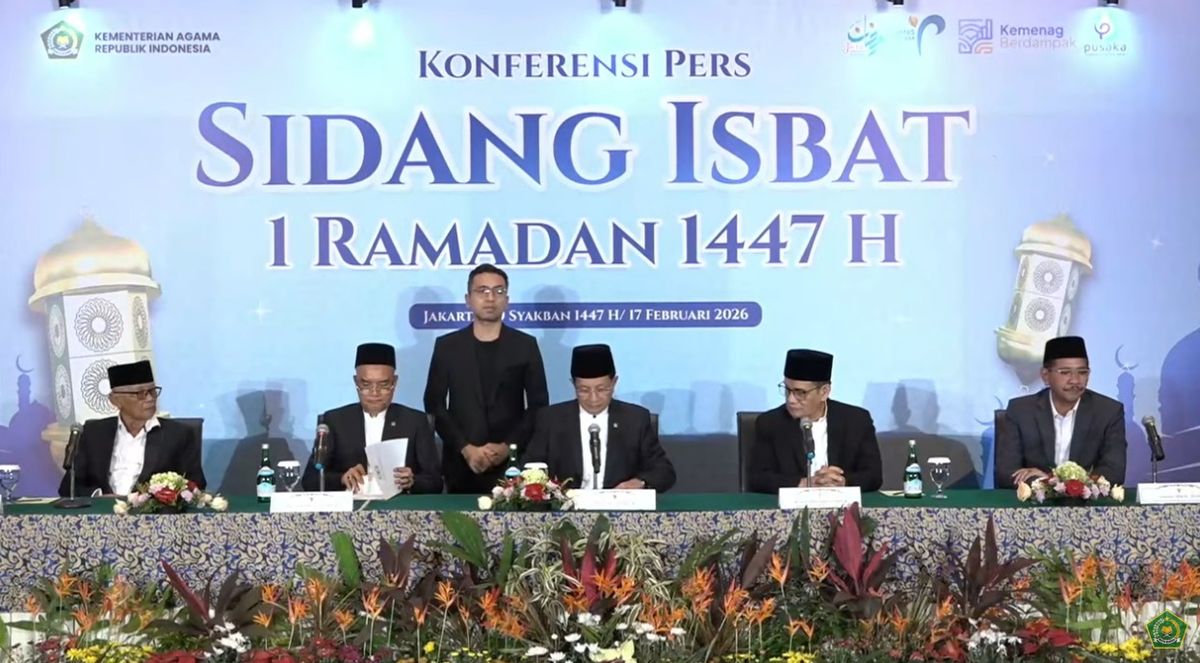 Pemerintah Resmi Tetapkan 1 Ramadan 1447 H Jatuh pada 19 Februari 2026