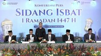 Pemerintah Resmi Tetapkan 1 Ramadan 1447 H Jatuh pada 19 Februari 2026