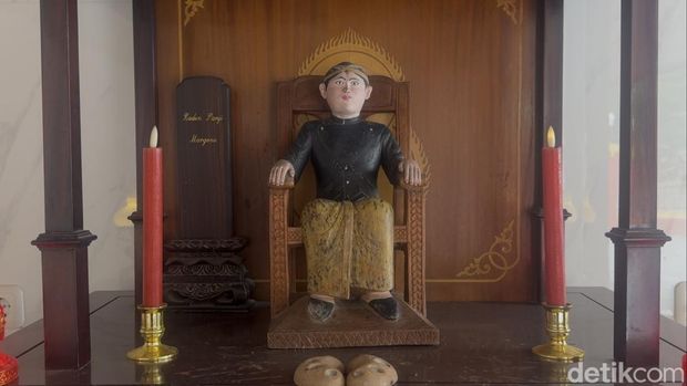 Kongco Raden Panji Margono di Altar Kelenteng Gie Yong Bio, Pecinan Babagan, Lasem, Rembang.