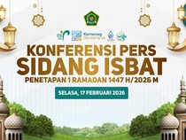 Link Live Streaming Sidang Isbat 1 Ramadhan 2026, Pantau di Sini