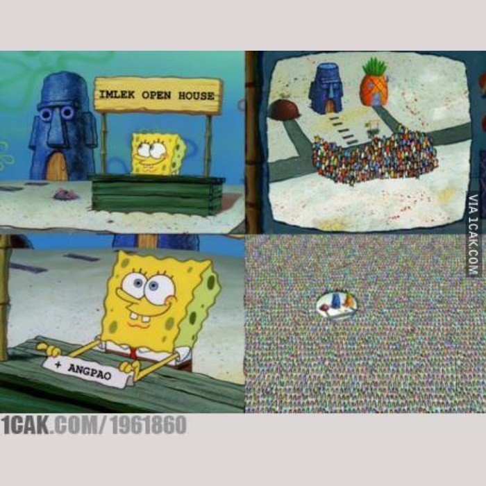 Meme Angpao: Daripada Nanya Kapan Kawin, Mending Tanya Nomor Rekening