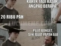 Meme Angpao: Daripada Nanya Kapan Kawin, Mending Tanya Nomor Rekening