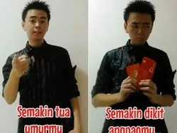 Meme Angpao: Daripada Nanya Kapan Kawin, Mending Tanya Nomor Rekening