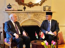 Menlu Sugiono Tegaskan Dukungan RI Saat Bertemu Wakil Tetap Palestina untuk PBB