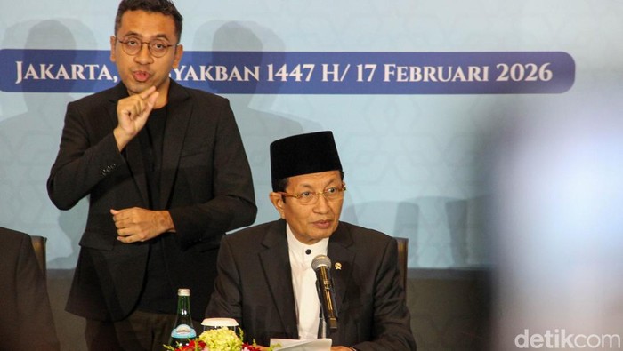 Sidang isbat digelar di Hotel Borobudur Jakarta dan dihadiri sejumlah pejabat serta perwakilan ormas Islam, Selasa (17/2/2026).