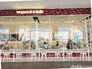 Munch Club, Spot Makan Bergaya Diner dengan Interior Minimalis Modern