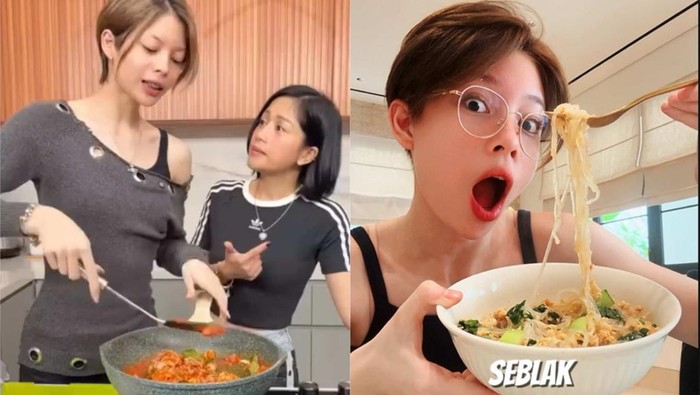 Nada Corbuzier jago memasak