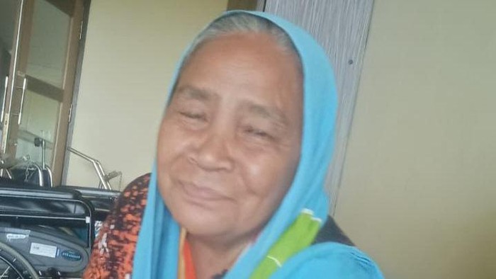 Nenek yang selamatkan cucunya dari serangan buaya di depan rumah di Bengalon, Kutim.
