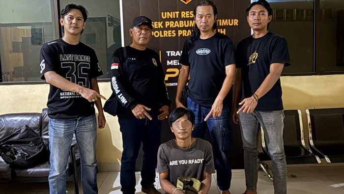 Pelaku spesialis bobol rumah kosong di Prabumulih inisial AS (31) ditangkap