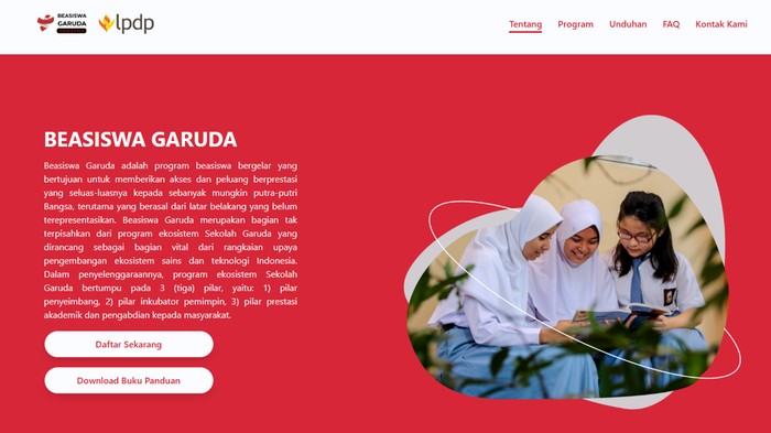 Pendaftaran Beasiswa Garuda Dibuka. Cek ketentuan lengkapnya!